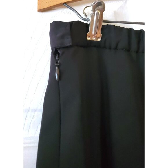 VINTAGE 1960S BLACK RHINESTONE TWO PIECE SKIRT SUIT - Picture 5 of 10